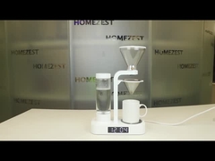 کتری شیشه ای Homezest CM-602 تایمر سرد قطره ای قهوه ساز قهوه ساز هوشمند زنگ دار